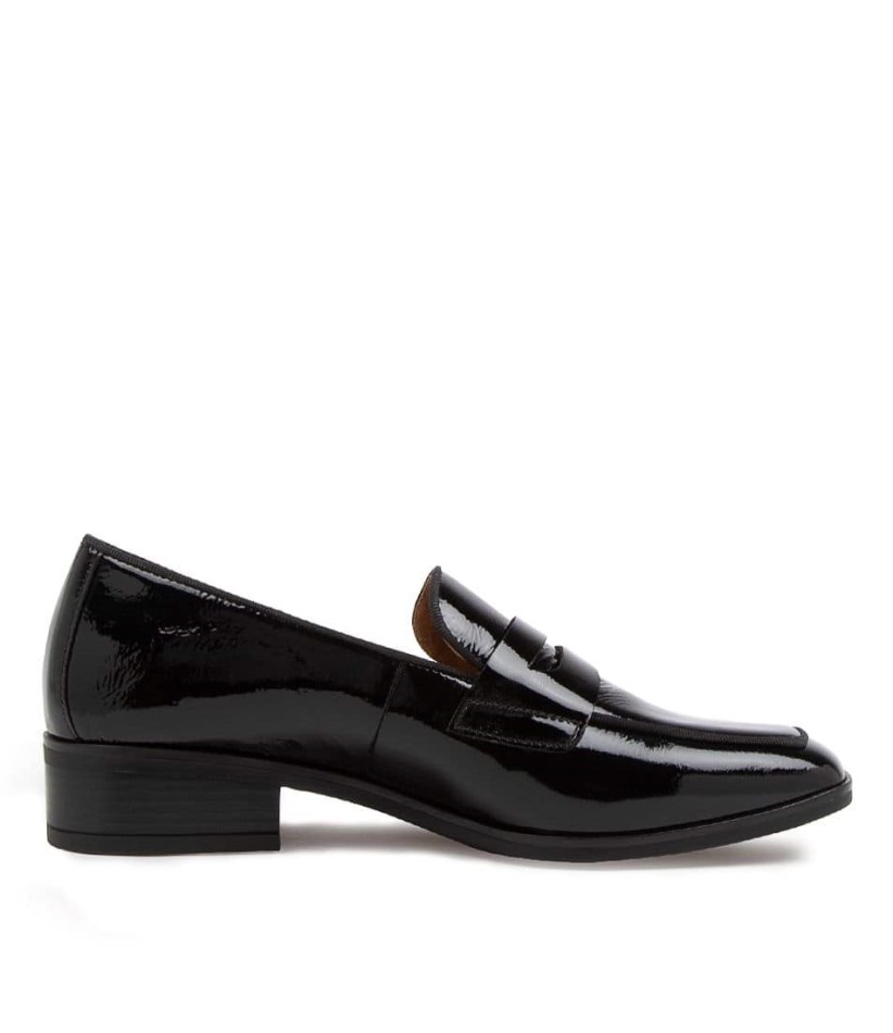 Gabour | Mocassins En Cuir Rabke Schwarz Exclusifs